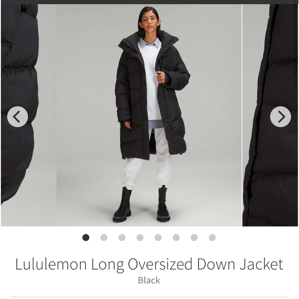 Lululemon Long puffer jacket